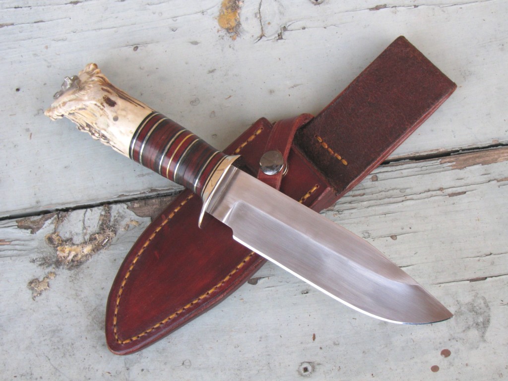 6″ ATS34 Bowie/Camp knife 1049r Rosenbaugh Knives